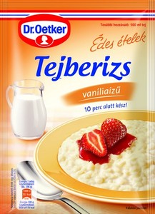 Dr.Oetker Tejberizs Van 125 g