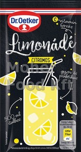 Dr.Oetker Limonádé 40g Citrom