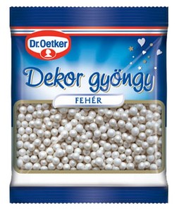 Dr.Oet Dekor Gyöngy 30g Fehér