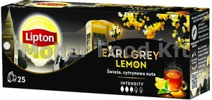 Lipton Earl Grey Lemon 25x1,5g