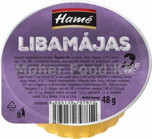 Hamé Alu 48g Libamájas