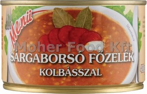 Menü SárgabosófőzKolbász 400g
