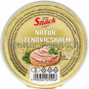 Snack 100g Szendvicskr&eacute;m Nat&uacute;r