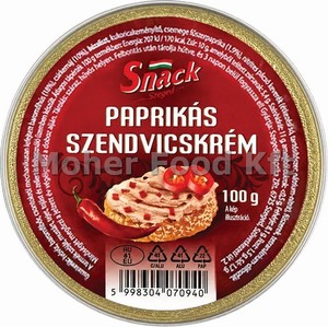 Snack 100g Szendvicskr&eacute;m Papri