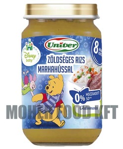 Uni Bébiét 8hó ZöldsRizMar163g