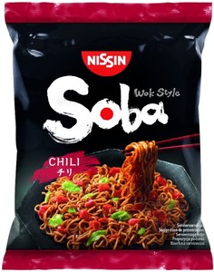 Nissin Soba Bag 110 g Chili