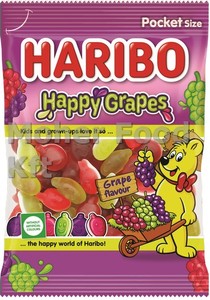 Haribo 80g Happy Grapes