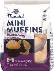 Mini Muffins Mandul210g Áfonya