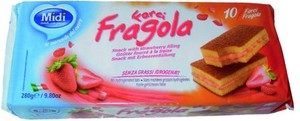 Midi T&ouml;lt Pisk&oacute;ta Eper     28g