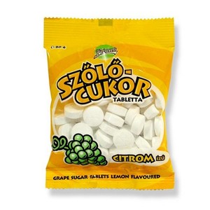 Házi Szőlőcukor 80 g Citrom