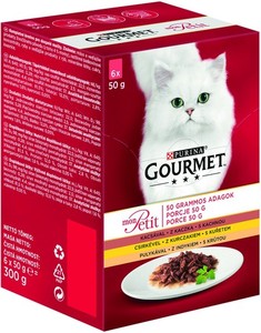 Gourmet 6x50g KacsaCsirkePulyk