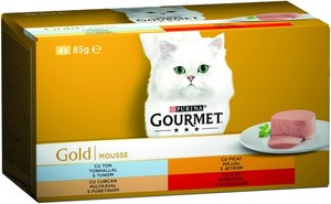 Gourmet Gold 4x85g Mousse