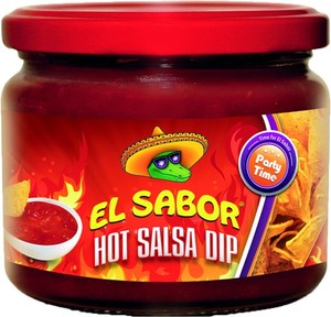 El Sabor Dip 315g Hot Salsa