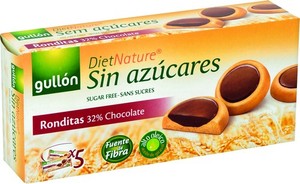 Gullon Keksz 186g Ronditas