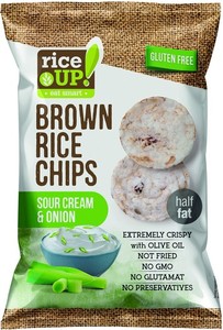 Rice Up Chips 60g Hagym-Tejföl