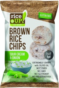 Rice Up Chips 60g Hagym-Tejf&ouml;l
