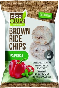Rice Up Chips 60g Paprik&aacute;s