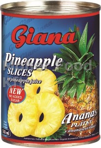 Giana Ananász Szeletelt 580ml