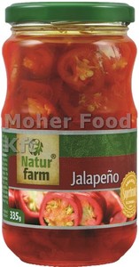 NaturFarm 335g Jalapeno Piros