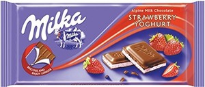 Milka 100g Eper-Joghurt   ##