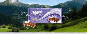 Milka 100g Alpesi-Tejkr&eacute;m  ##