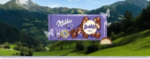 Milka  95g Bubbly White   ##
