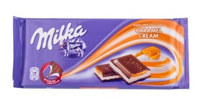 Milka 100g Caramel Cream   ##