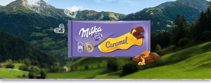 Milka 100 g Caramel      ##