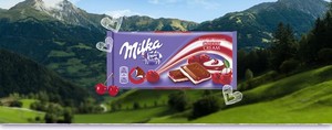 Milka 100 g Cherry Cream    ##