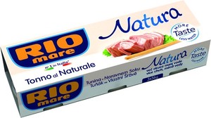RioMare Tonhal 3x56g Nat&uacute;r l&eacute;b