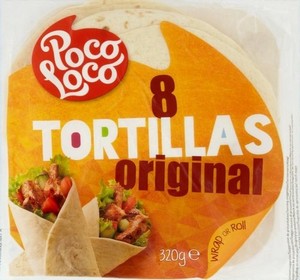 Poco Loco Tortilla 320g Lágy